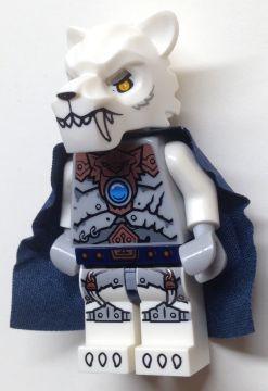 LEGO Minifigure-Sir Fangar - Dark Blue Cape-Legends of Chima-LOC161-Creative Brick Builders